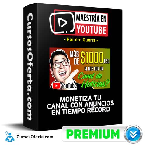 Curso Maestria en YouTube 1 Curso Maestria en YouTube curso maestria en youtube 650d981246320